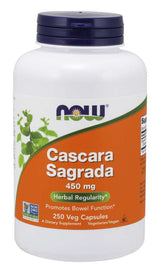 Now Cascara Sagrada 450mg 100 Vegetable Capsules