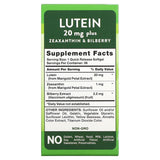 Nature's Truth, Lutein Plus Zeaxanthin & Bilberry 20 mg 39 Softgels