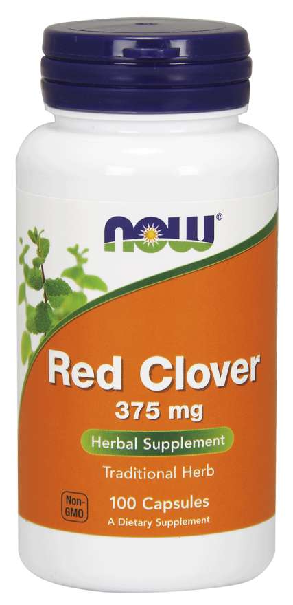 Now Red Clover 375 mg 100 Vegetable Capsules