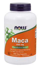 Ahora maca 500mg 100 cápsulas vegetales