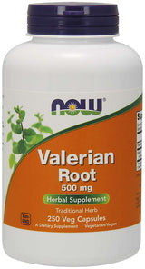 Now Valerian Root 500mg 100 Capsules