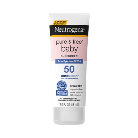 Neutrogena Pure & Free Baby Mineral Sunscreen Lotion SPF 50