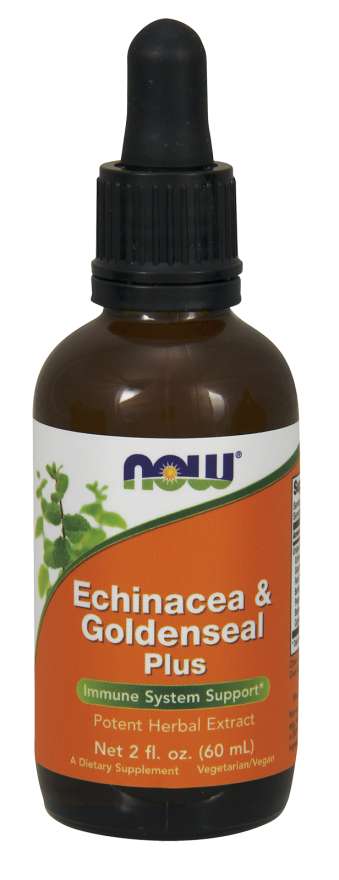 Now Echinacea Goldenseal Extract Plus 2 Fl Oz