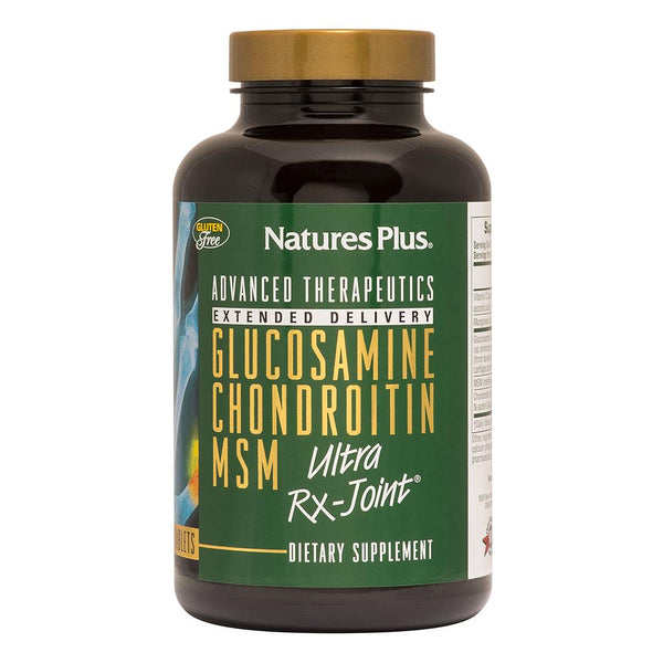 Nature's Plus Glucosamine Chondroitin MSM Ultra Rx-Joint 180 Tablets