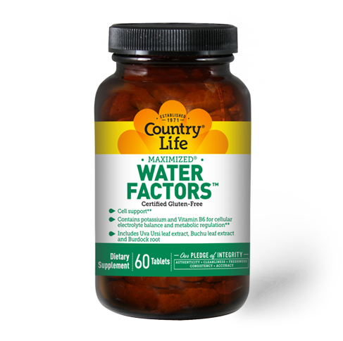 Country Life Water Factors 90 Tablets
