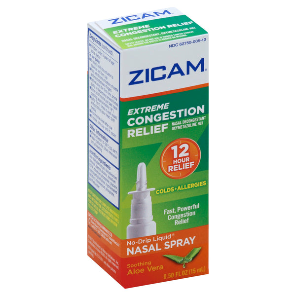 Zicam Extreme Congestion Relief No-Drip Liquid Nasal Gel, 0.5 Ounce