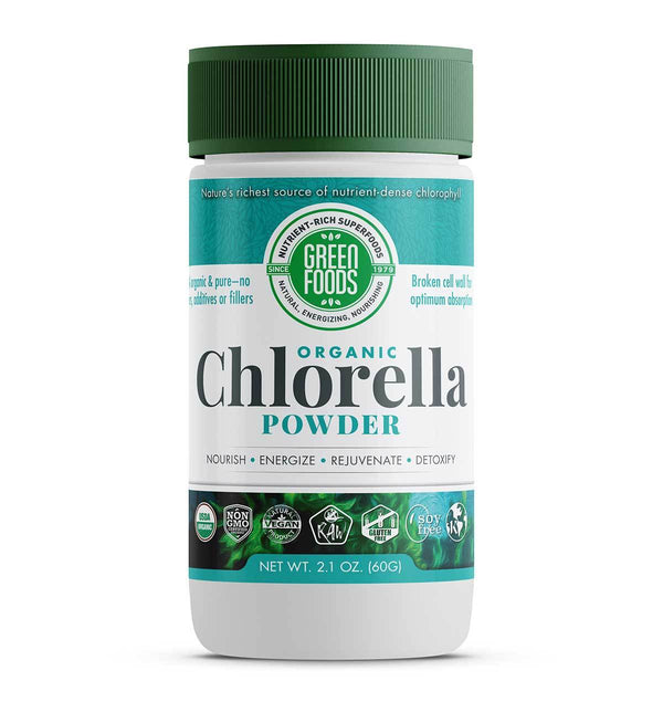 Green Foods Chlorella en polvo