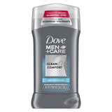 Dove Men + Care Deodorant Stick Clean Comfort 3Oz