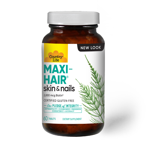 Country Life Maxi-Hair 60 Tablets