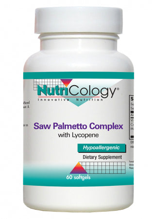 Nutricology Saw Palmetto Lycopene Softgels