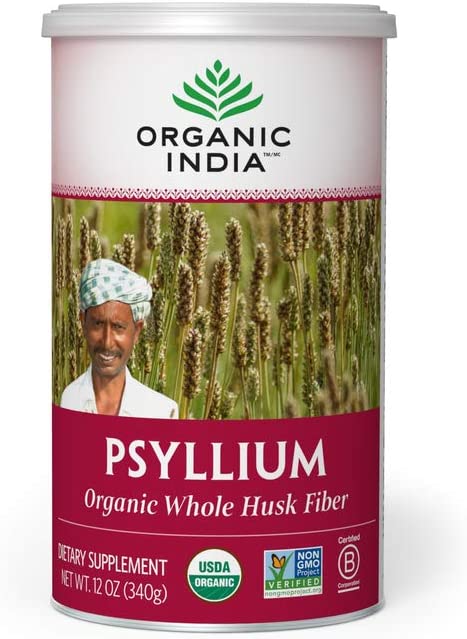 Organic India Psyllium Herbal Powder 12 Oz