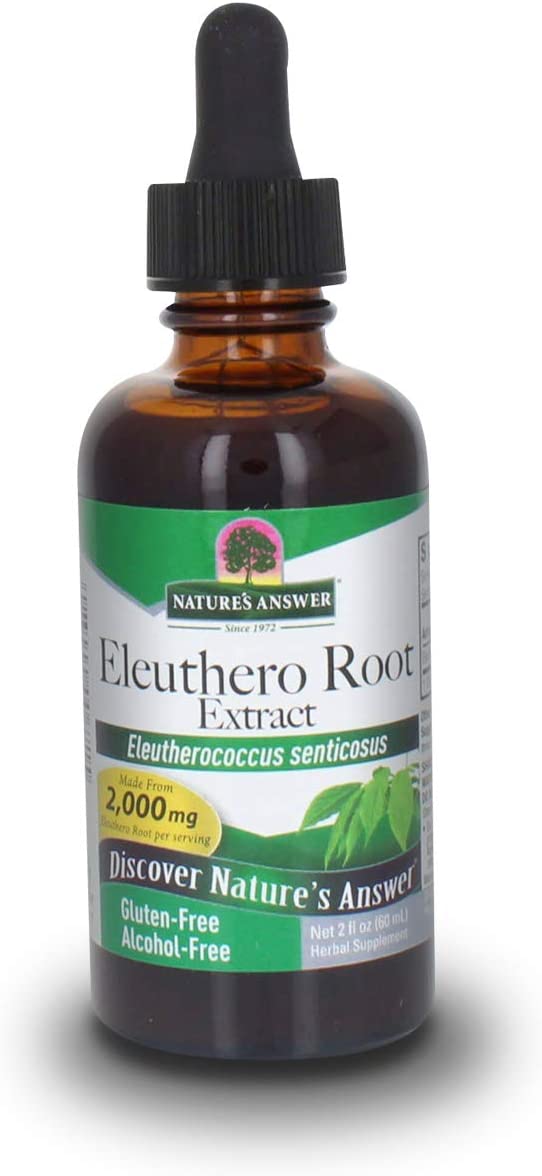 NATURES ANSWER ELEUTHERO ROOT EXTRACT 2 Oz