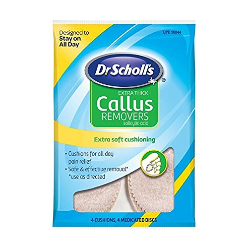 Dr. Scholl's Extra Thick Callus Removers 4 Cushions ea.