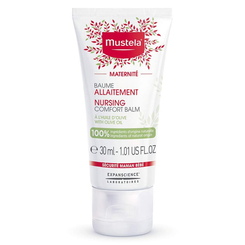 Mustela Maternity Nursing Comfort Bálsamo con aceite de oliva - Vegano 1.01 oz