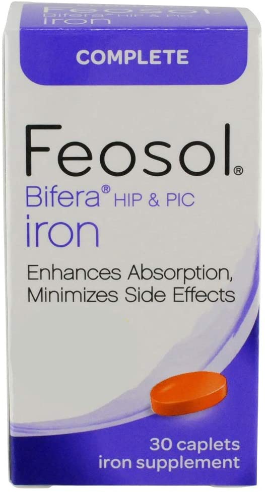 Feosol Bifera Iron Caplets
