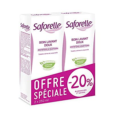 Saforelle Gentle Cleansing Care 2ct 250ml