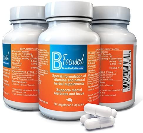B Focused Brain Health Formula Capsules