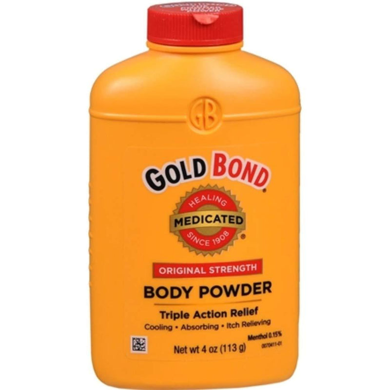 Bono de oro Fuerza original Medicada Body Powder Triple Action Alivio