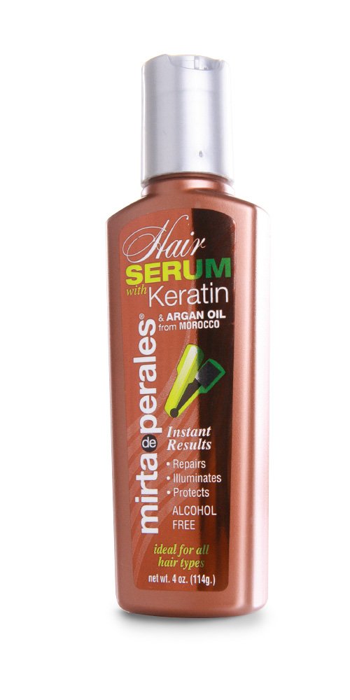 Mirta De Perales Hair Serum with Keratin & Argan Oil 4 Oz