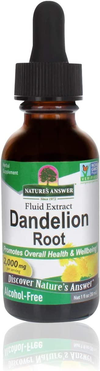 NATURES ANSWER DANDELION ROOT EXTRACT 1 Oz