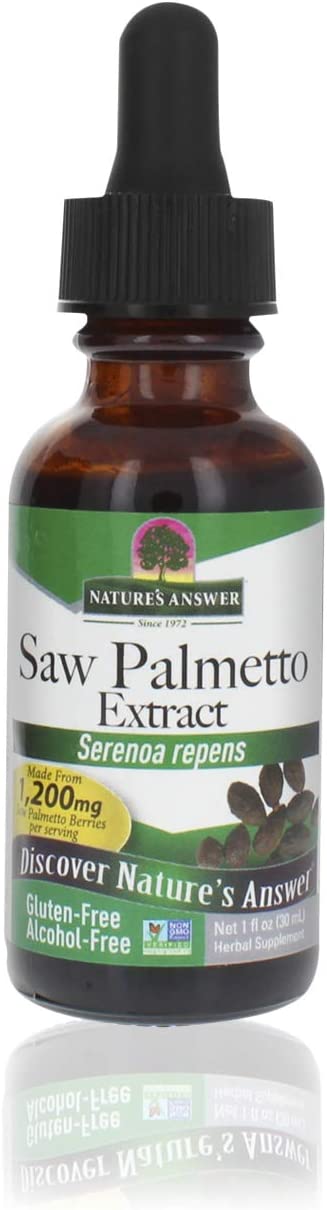 NATURES ANSWER SAW PALMETTO EXTRACT 1 Oz