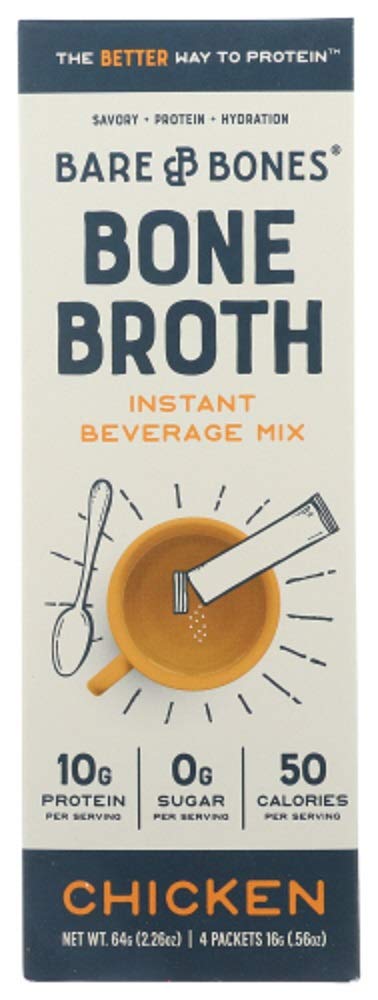 BARE BONES Chicken Broth Pantry Pack, 2.26 OZ