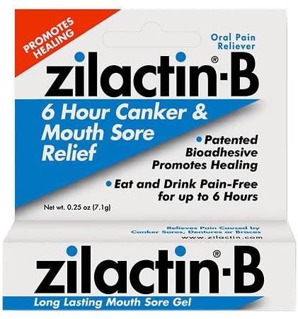 Zilactin-B Mouth Sore Gel