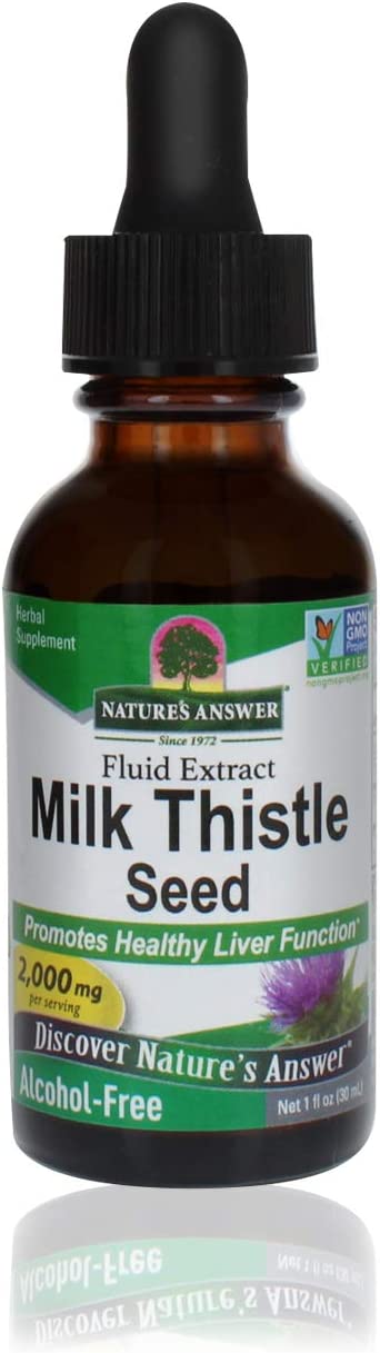 Naturaleza responde leche semilla de cardo 1 oz