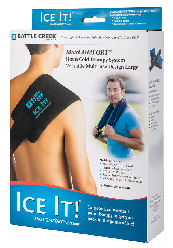 Battle Creek Ice It! Deluxe Wrap Cold Pack 6 x 18In 540