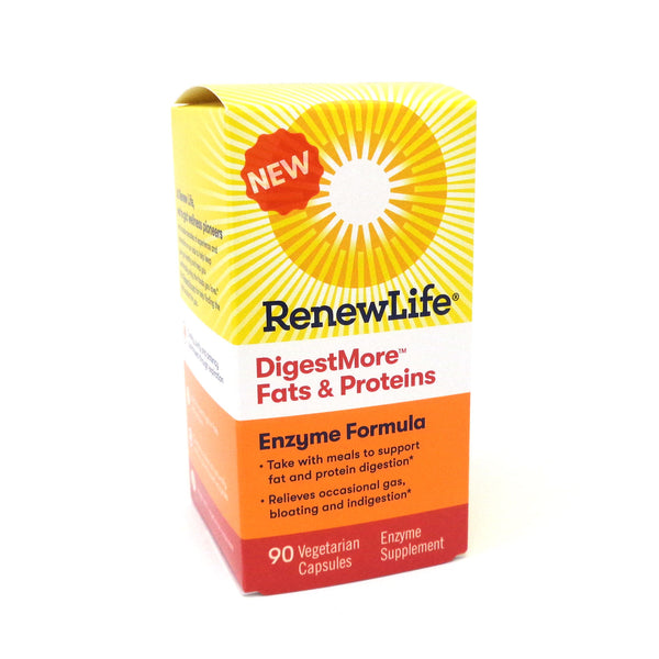 Renew Life Digest More Fats and Proteins - 90 Capsules