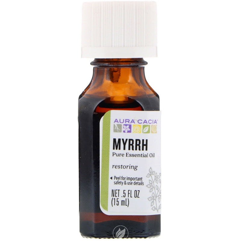 Aura Cacia Essential Oil MYRRH 0.5 Ounce