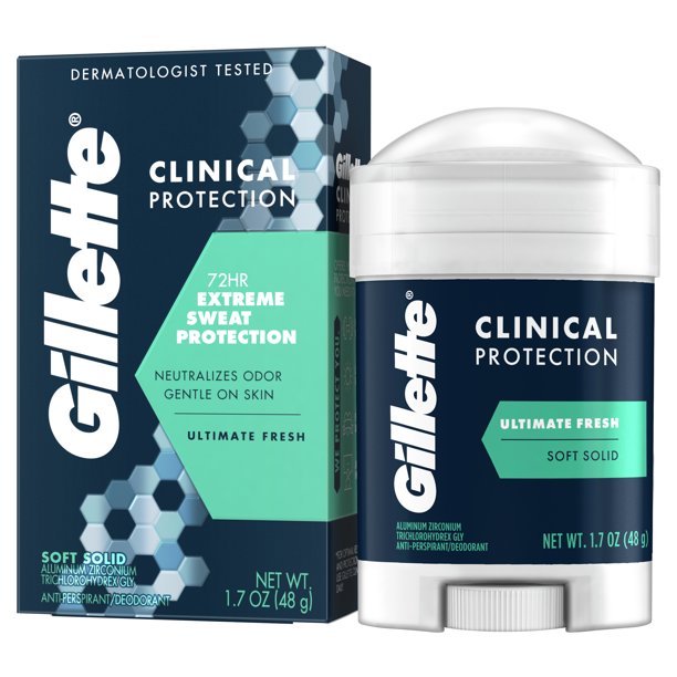 Gillette Clinical Fresh Stick Deodorant 1.7Oz