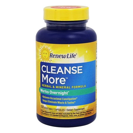 Renew Life Cleanse More 100 Vegetable Capsules