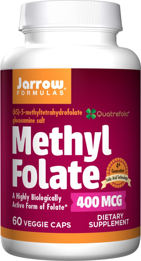 Jarrow Formulas Methyl Folate 400 mcg Capsules