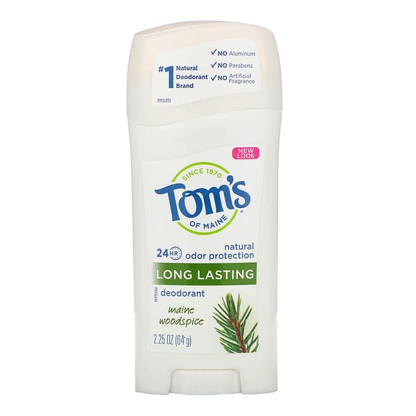 Toms Long Lasting Deodorant Woodspice 2.25Oz