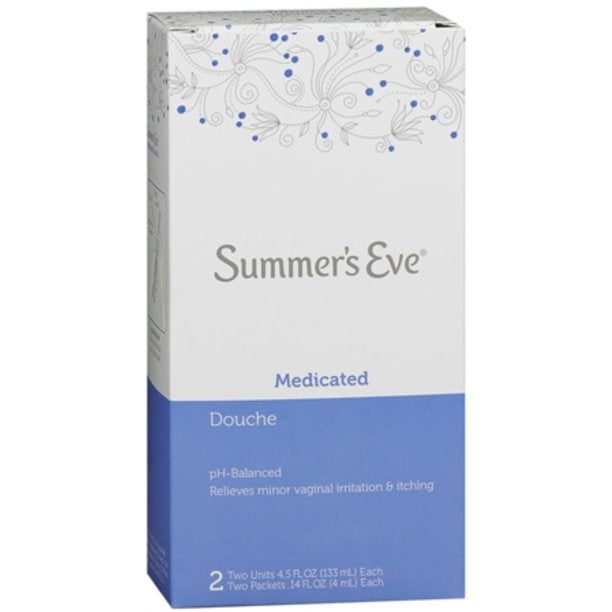 Summer's Eve Douche Medicated (Pack of 2) 4.5 oz