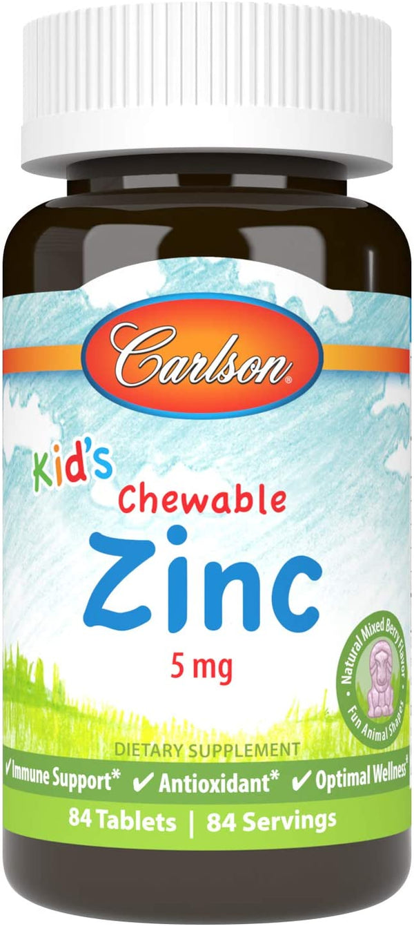 Carlson Kids Zinc 5mg 42 Tablets