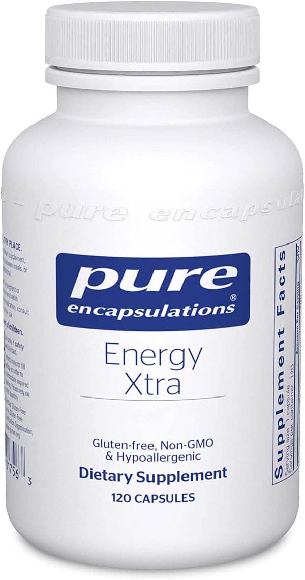 Pure Encapsulations Energy Xtra 60 Capsules