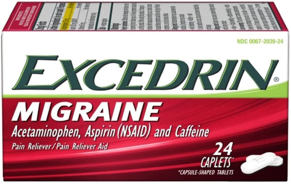 Excedrin Migraine Relief 24 Caplets