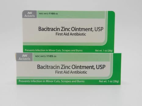 Bacitracin First aid Antibiotic Ointment, USP - 1 Oz