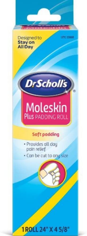 Dr. Scholl's Moleskin Plus Padding Roll 1 Each