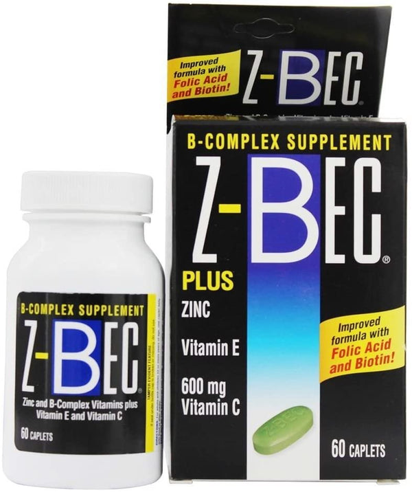 Z-Bec Plus Zinc Vitamin E & C Tablets