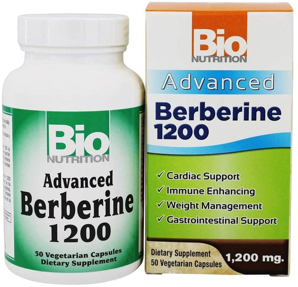 Bio Nutrition Advanced Berberine 1200 Mg Capsules