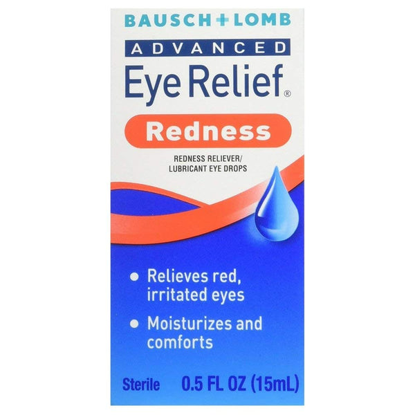 Bausch and Lomb Advanced Redness Relief Drops, 0.5 Ounce