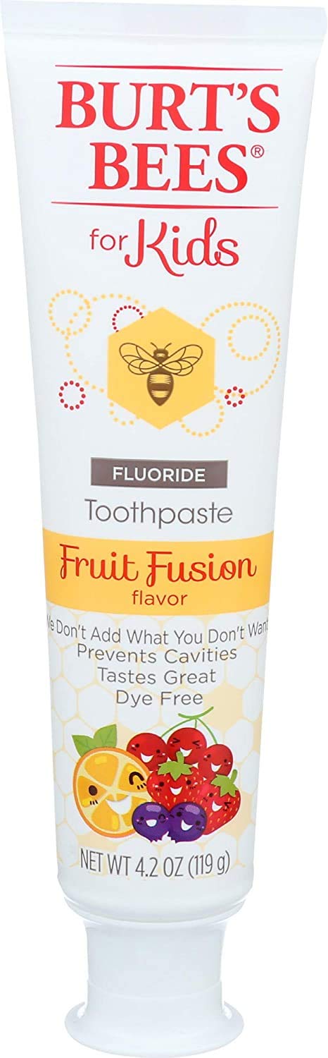 Burt's Bees for Kids Fluoride Toothpaste Fruit Fusion 4.2 oz