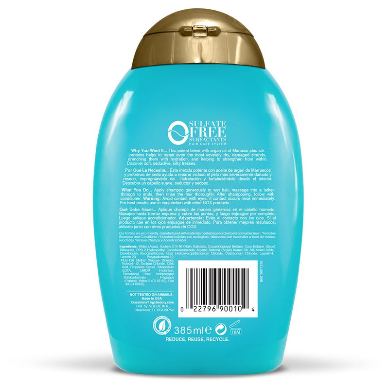 OGX Hydrate and Repair + Argan Oil of Morocco Extra Strength Shampoo, 13 oz