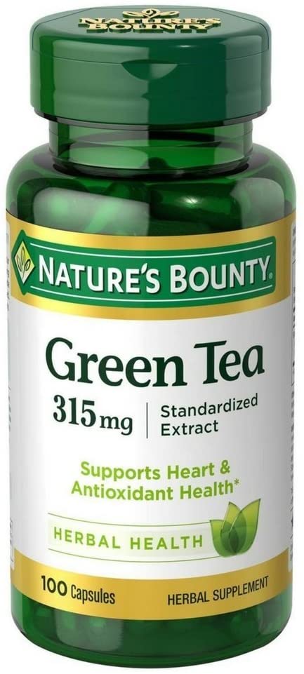 Nature's Bounty Green Tea 315 mg Capsules