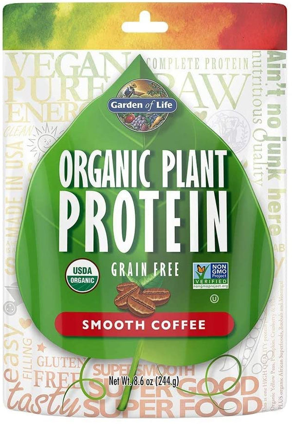 Garden Of Life Organic Plant Protein Coffee 9 Oz