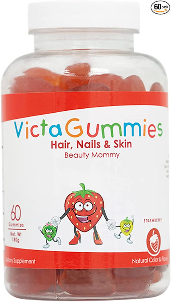 Victoria Victa Hair, Nails & Skin 60 Gummies