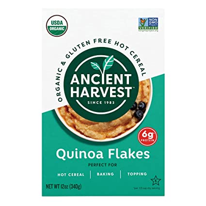 Flakes de quinua orgánicos sin gluten de cosecha antigua